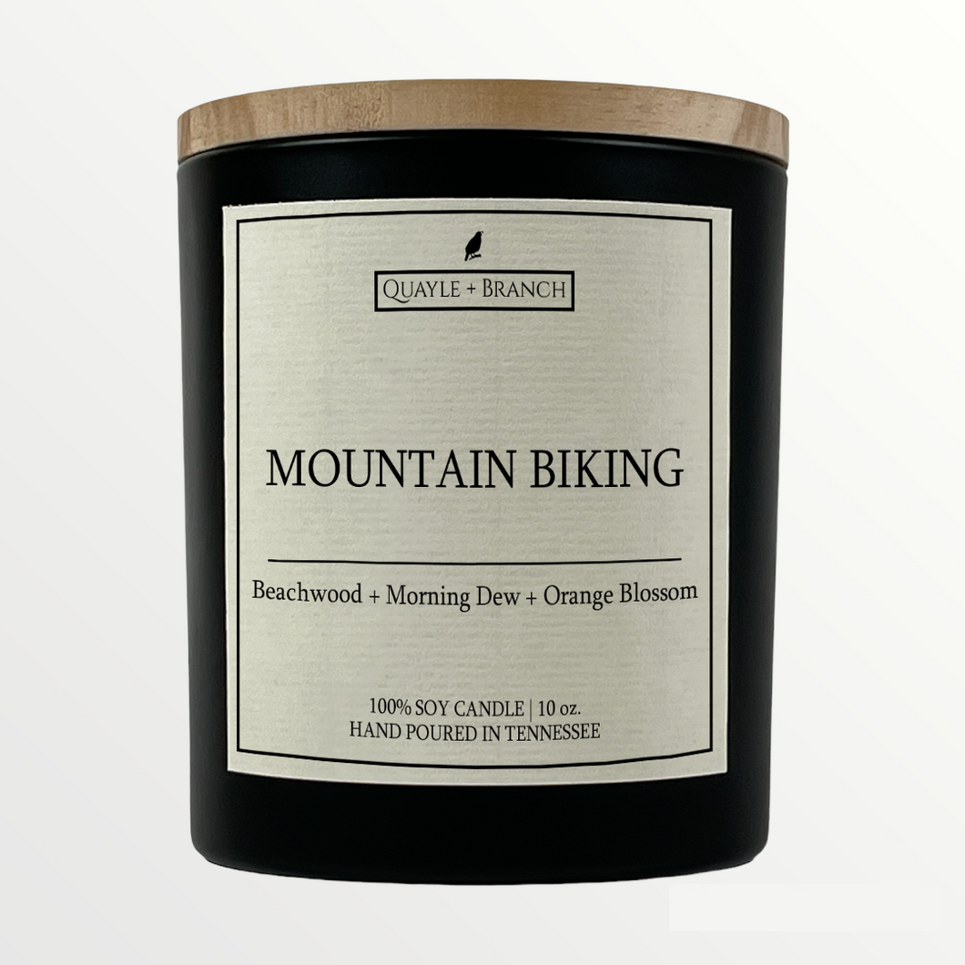 Mountain Biking Candle